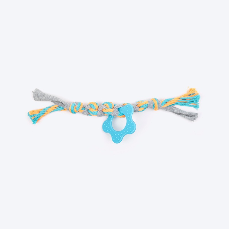 HUFT Chewsters Rope Toy for Puppies & Small Dogs – Multicolor