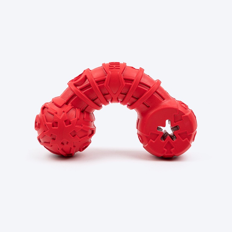 HUFT Chewtastic Mighty Multipurpose Bone Chew Toy For Dog – Red