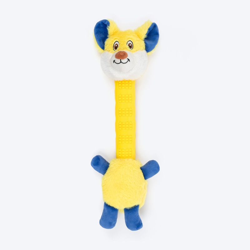 HUFT Lolo LongNeck Chew Toy For Dog – Yellow