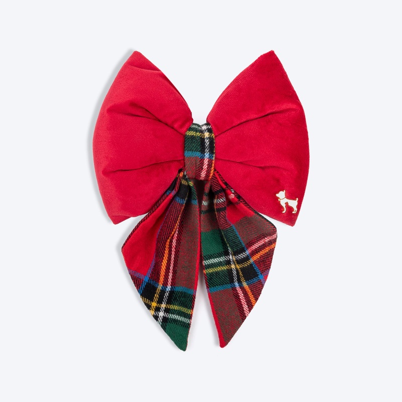 HUFT Santa Paws Bow Tie For Dog – Red