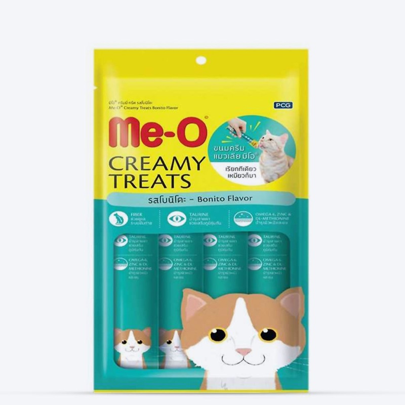 Me-O Creamy Cat Treats – Bonito – 60 g
