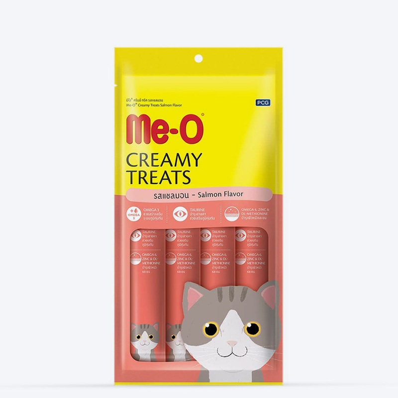 Me-O Creamy Cat Treats – Salmon – 60 g