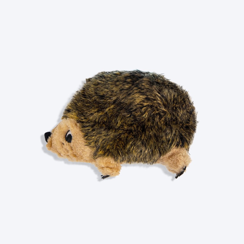 Outward Hound Hedgehogz Plush Toy For Dog – Brown