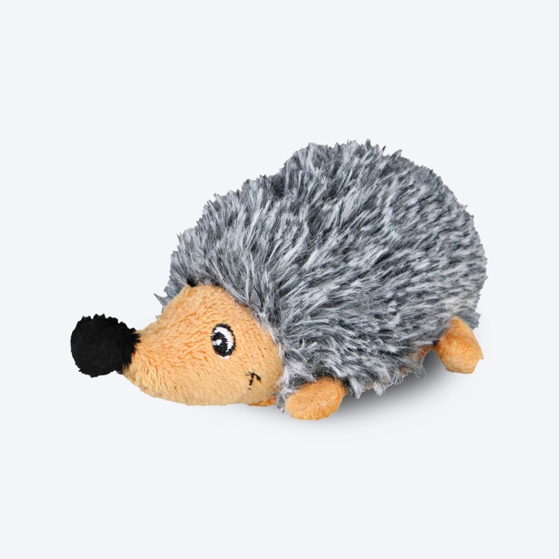 Trixie Hedgehog Plush Toy For Dog – Grey