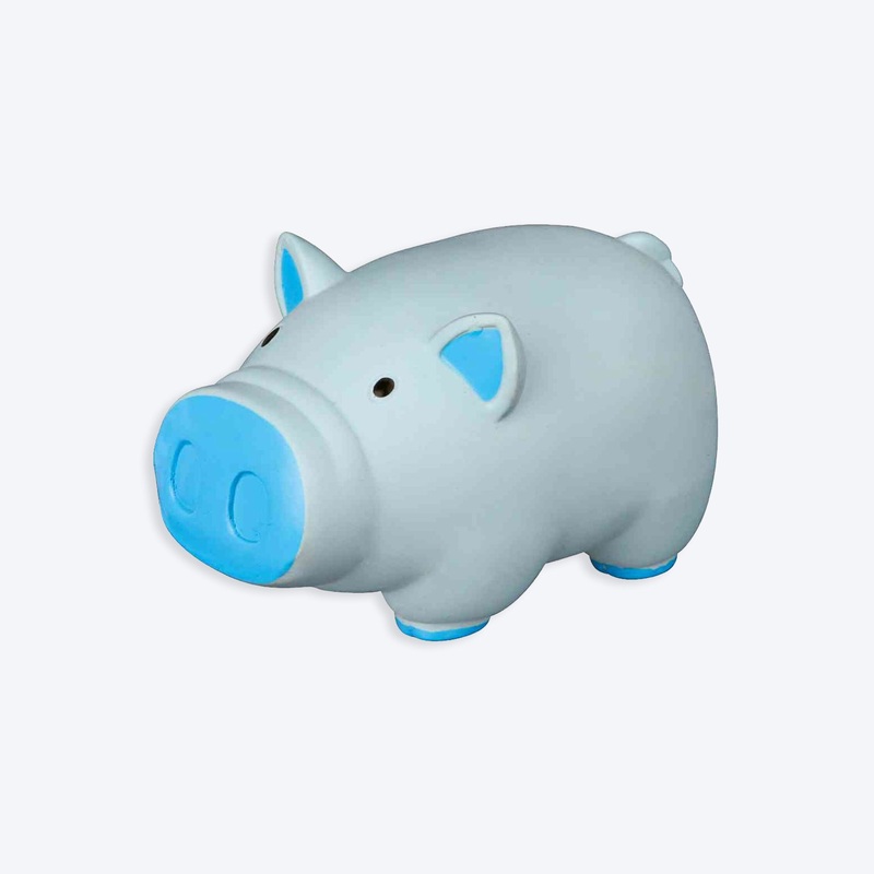 Trixie Pig With Sound Latex Squeaky Toy For Dog – Assorted – 11 cm