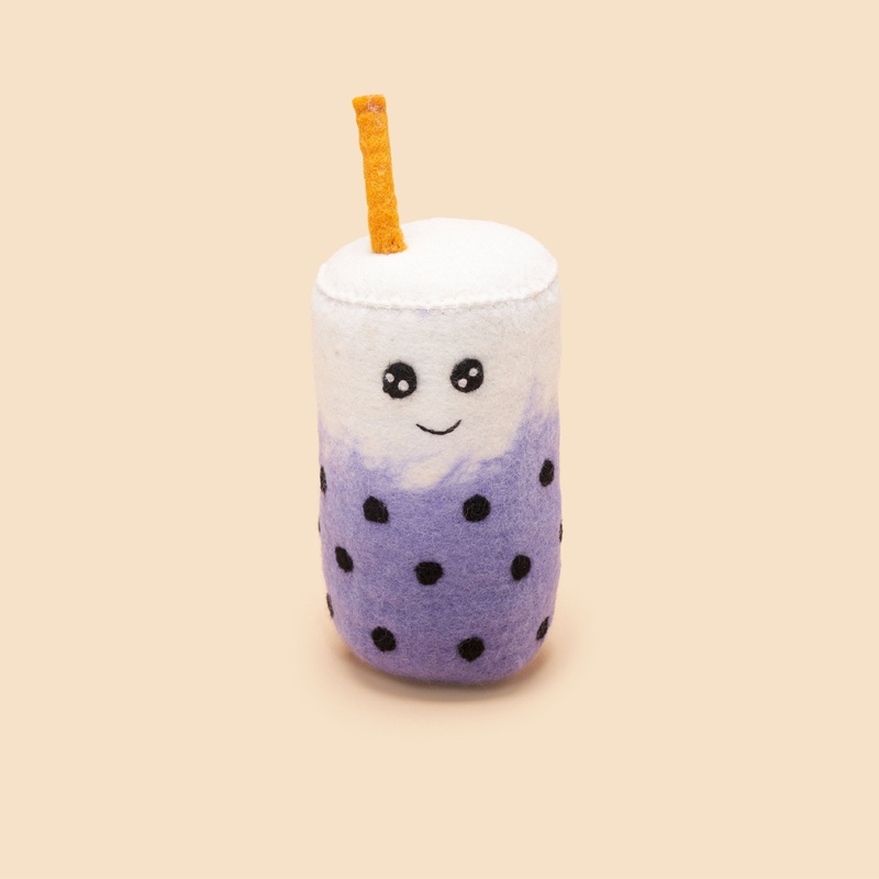 Bubble Tea Toy|Purple|Orange