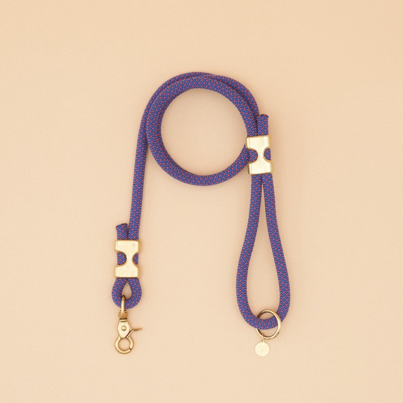 Fuji Rope Leash – Purple|Purple|Small: 4.5 Feet|Large: 6 Feet|Custom Length