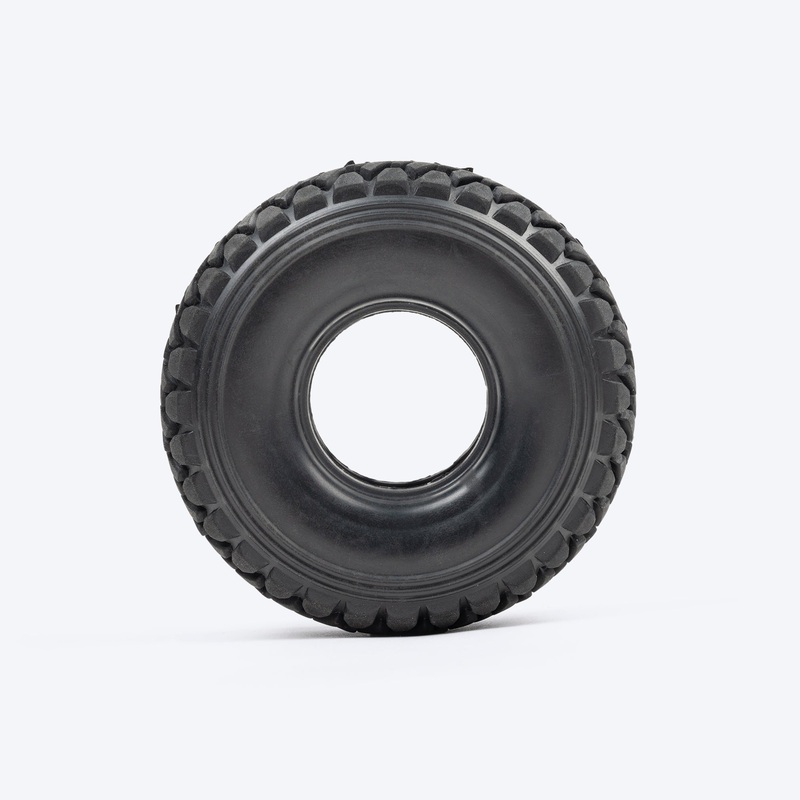 HUFT Chewtastic Spin-N-Chew Dog Toy- Black – M