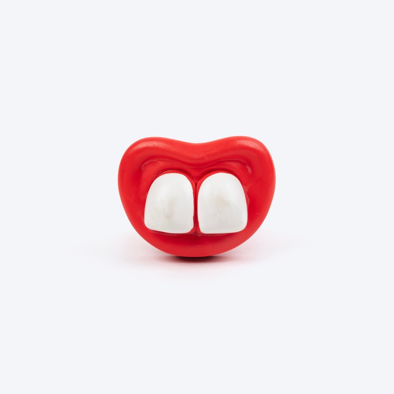 HUFT Loud Mouth Chew Toy For Dog – Red