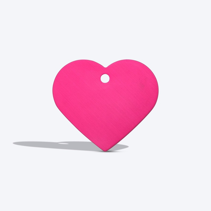 HUFT Personalised Name Tag For Cats – Heart – 2.5 X 1.5 cm
