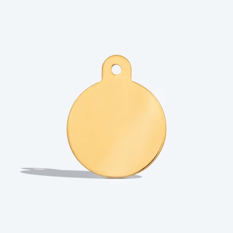 HUFT Personalised Name Tag For Cats – Round – 2.5 X 1.5 cm