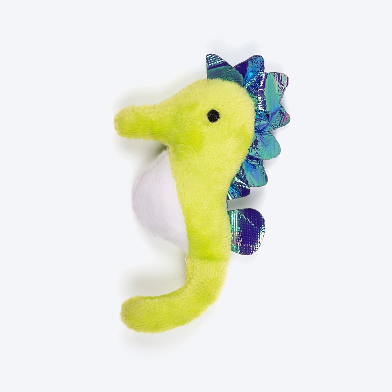 HUFT Seahorse Joy (With Catnip Inside) Plush Cat Toy