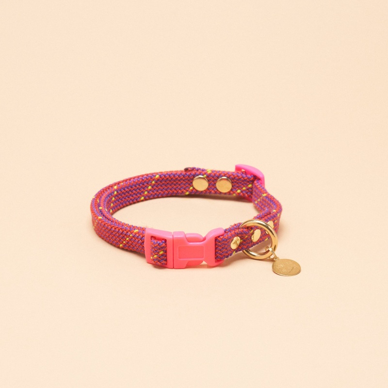 Luna Lightweight Collar – Pink