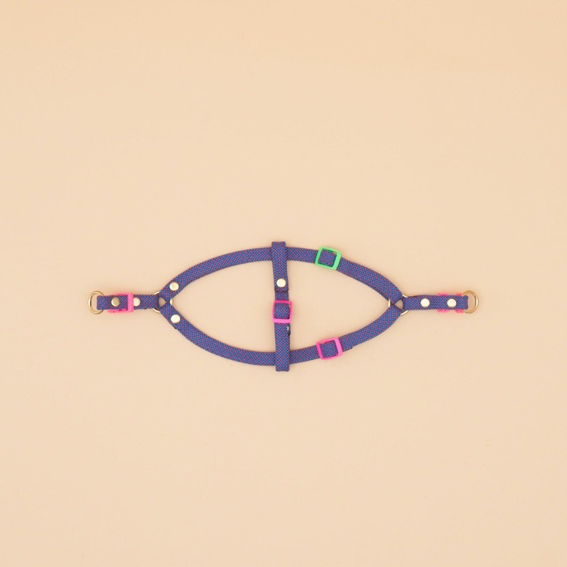 Marley Flat Rope Harness – Purple
