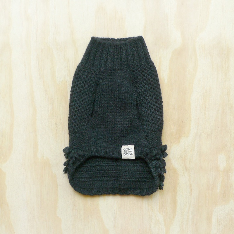 Ollie Turtleneck Sweater – Black