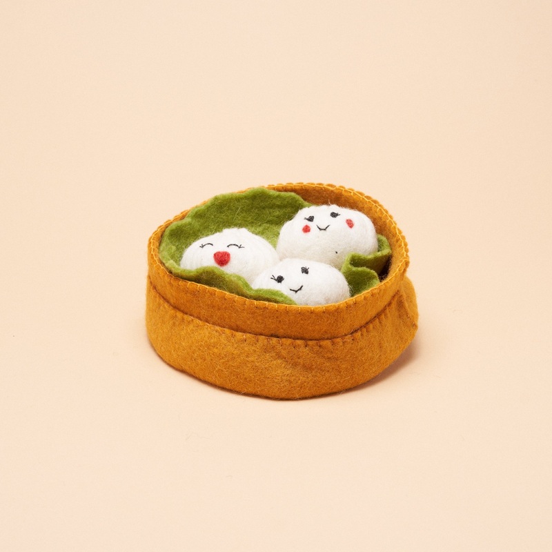 Soup Dumpling Toy|White