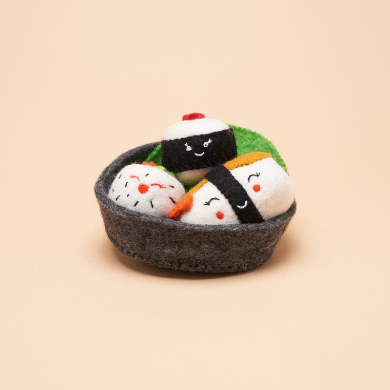 Sushi Bento Set – Gray|Bento