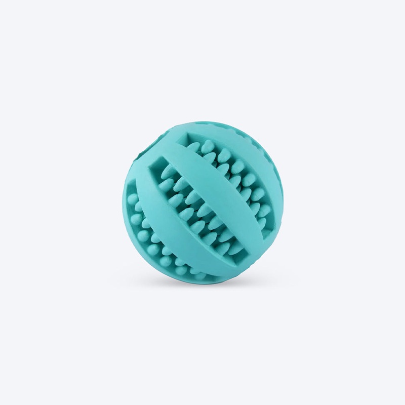 Trixie Denta Fun Natural Rubber Mint Flavour Dog Ball Toy