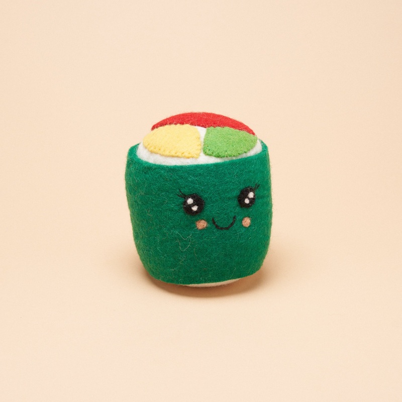 Maki Sushi Roll Toy|White