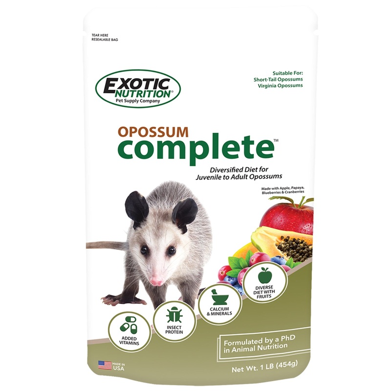 Opossum Complete Opossum Food|1 lb|4 lb|15 lb