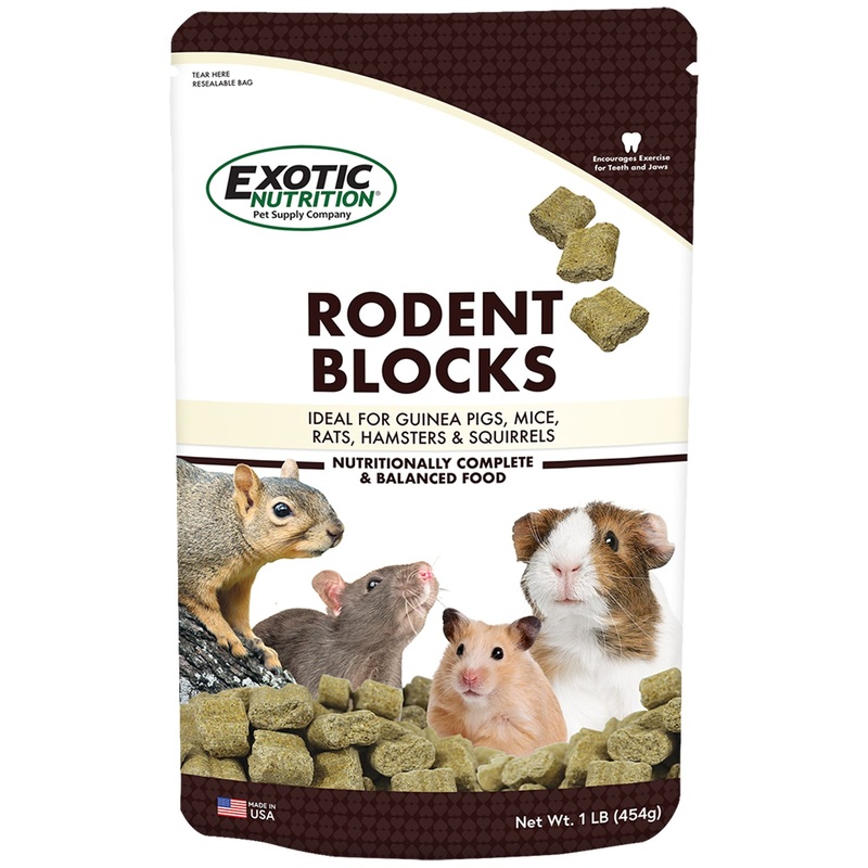 Rodent Blocks Rodent Food|1 lb|3 lb|16 lb