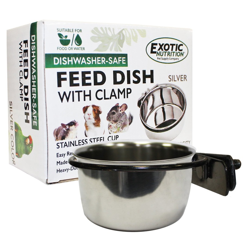 Stainless Steel Feed Dish|5 oz|10 oz