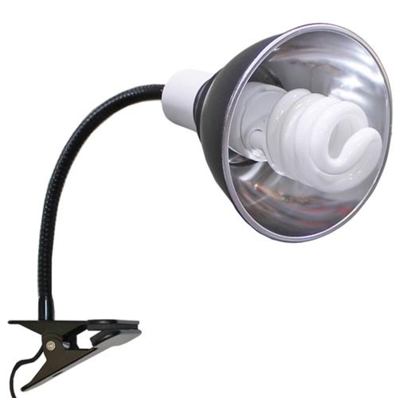 UVB Set (Gooseneck Lamp with Dome + UVB Bulb 26 Watt)