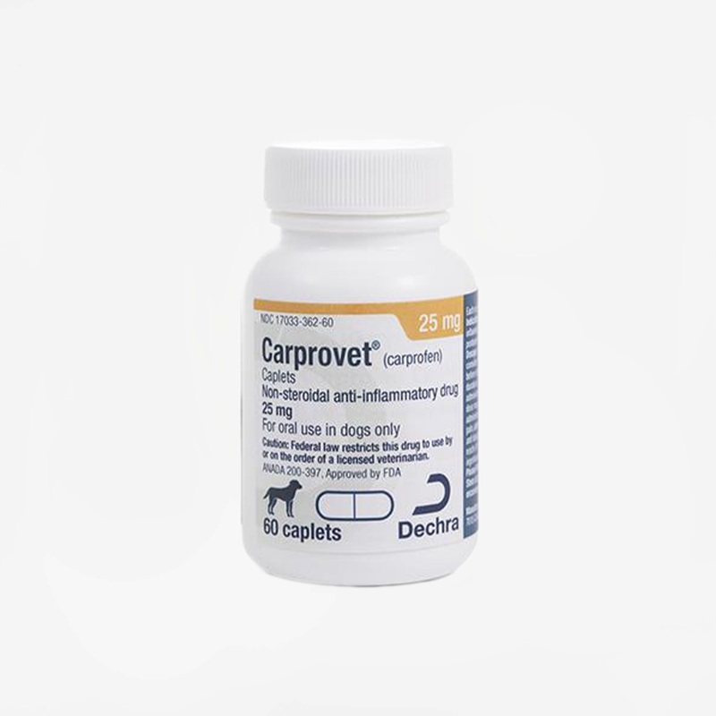 Carprovet Caplets (Rx)|25 mg|75 mg|100 mg|60 Count|180 Count
