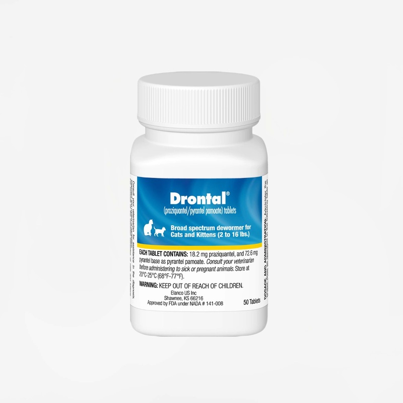 Drontal for Cats (Rx)|1 Tablet|3 Tablets|5 Tablets