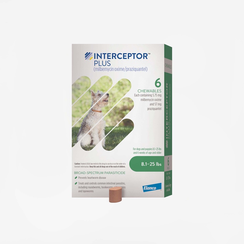 Interceptor Plus – 6 chews (Rx)