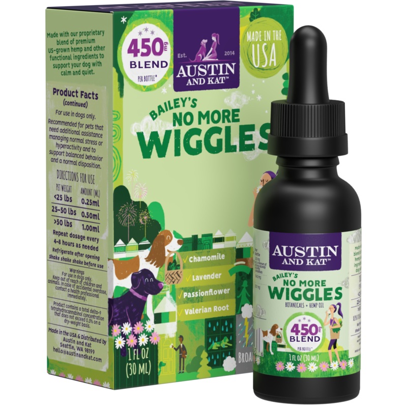 Austin and Kat Bailey’s No More Wiggles Oil