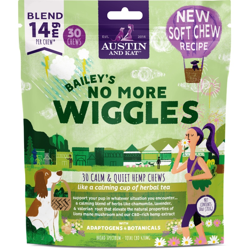 Austin and Kat Bailey’s No More Wiggles Soft Chew