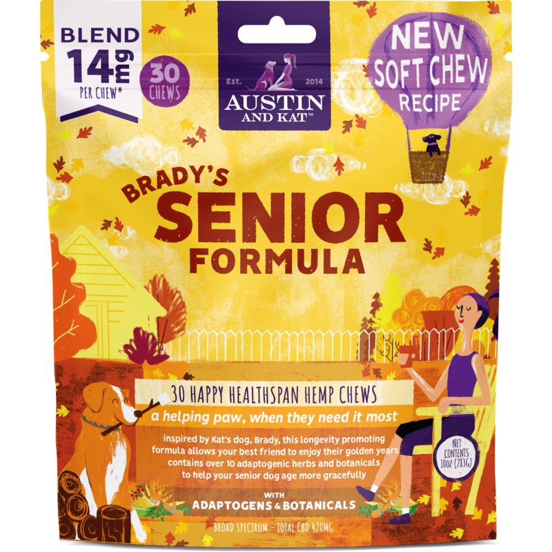 Austin and Kat Brady’s Senior Blend Soft Chew