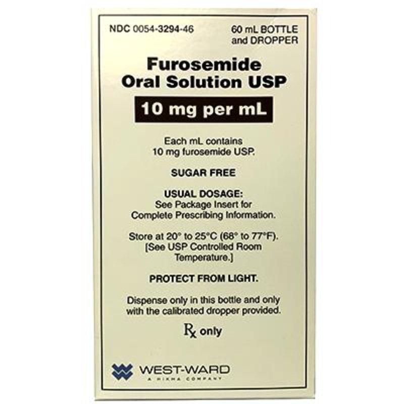 Furosemide Oral Solution (Rx)|10 mg/mL|60 mL