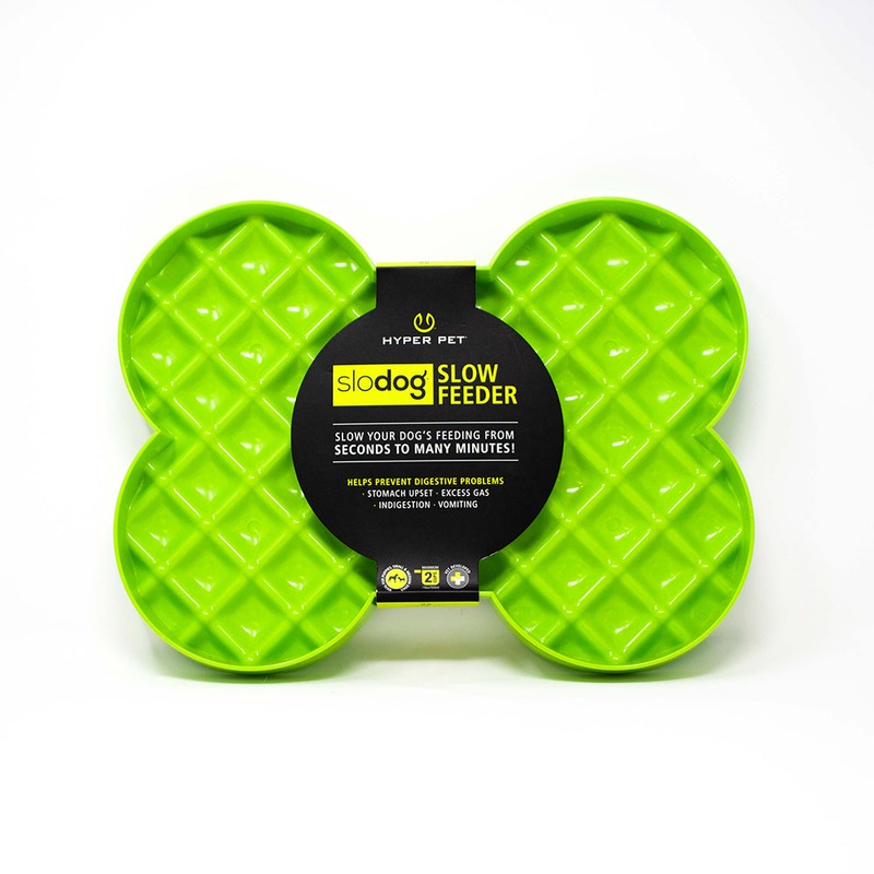 Hyperpet SloDog Slow Feeder|Orange|Green