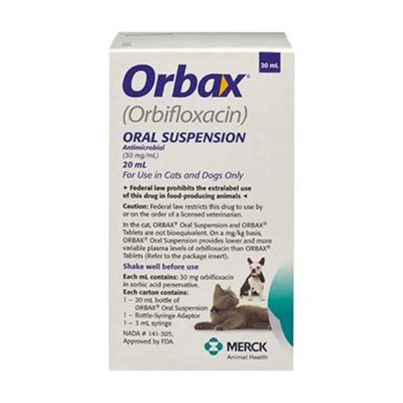 Orbax Suspension (Rx)|30 mg/mL|20 mL