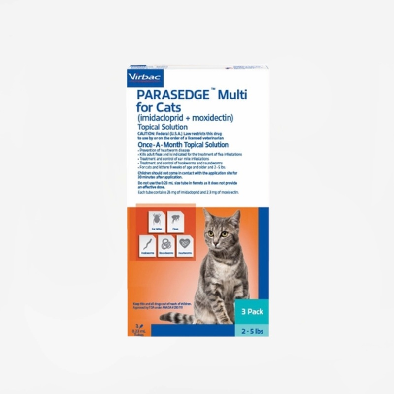 Parasedge Multi TOPICAL SOLN for Cats (Rx)