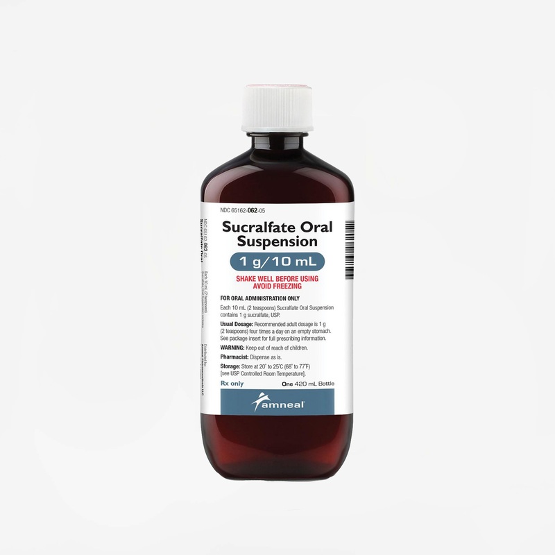 Sucralfate Suspension (Rx)|1 gm/10 mL|420 mL
