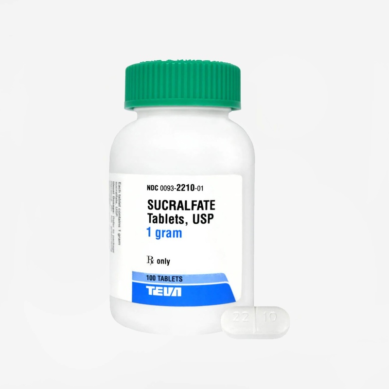 Sucralfate Tablets (Rx)|1 gm|100 Count|500 Count