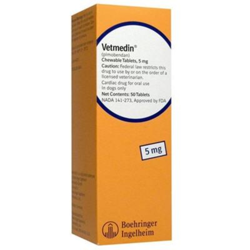 Vetmedin Chewable Tablets (Rx)
