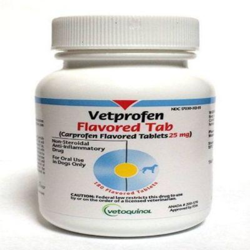 Vetprofen Flavor Tab (Rx)|25 mg|75 mg|100 mg|180 Count