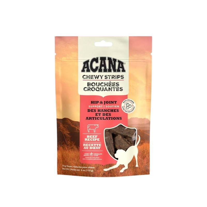 ACANA Chewy Strips|Beef (Hip & Joint)|Chicken (Immune System)|Salmon (Skin Coat & Digestive)