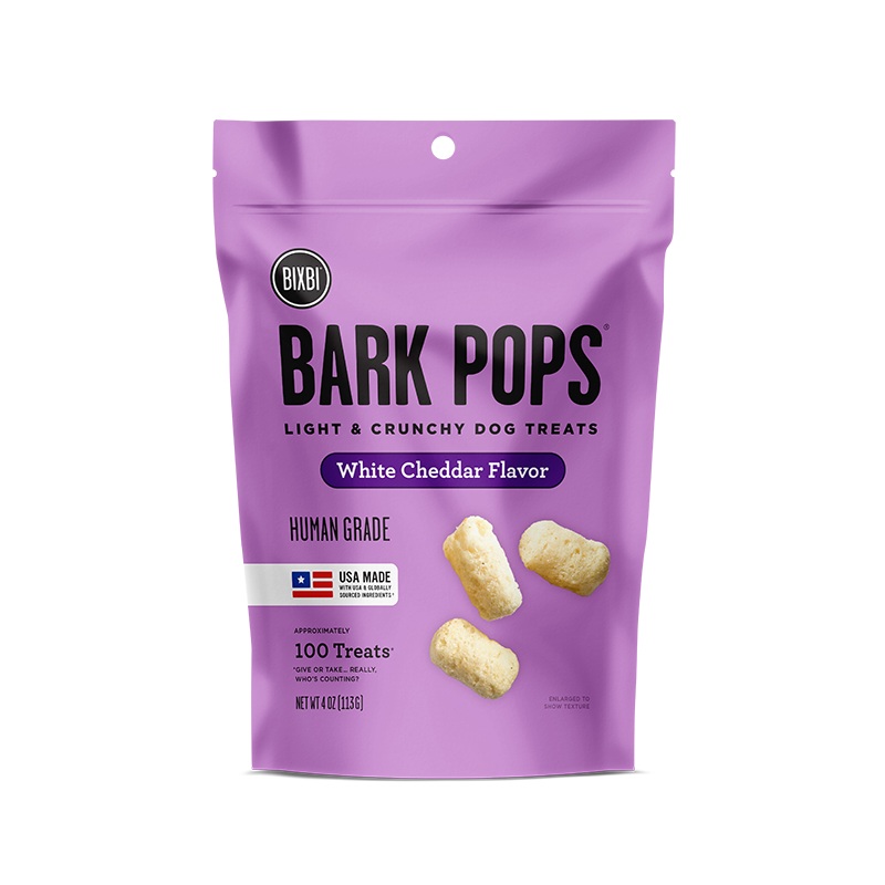 Bixbi Bark Pops|White Cheddar|Sweet Potato & Apple|Rotisserie Chicken