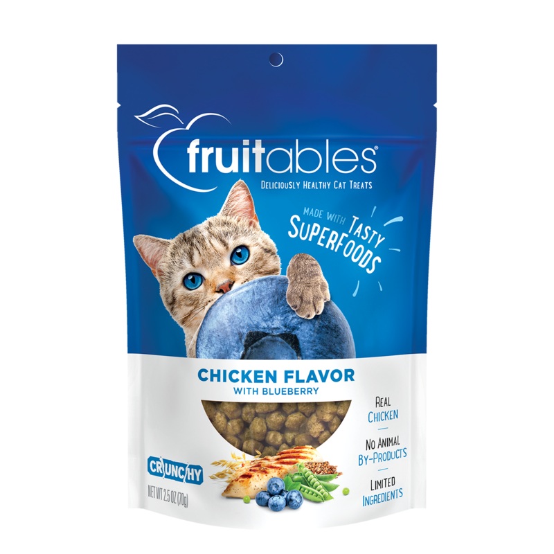 Fruitables Cat Treats|Chicken with Blueberry|Tuna with Pumpkin