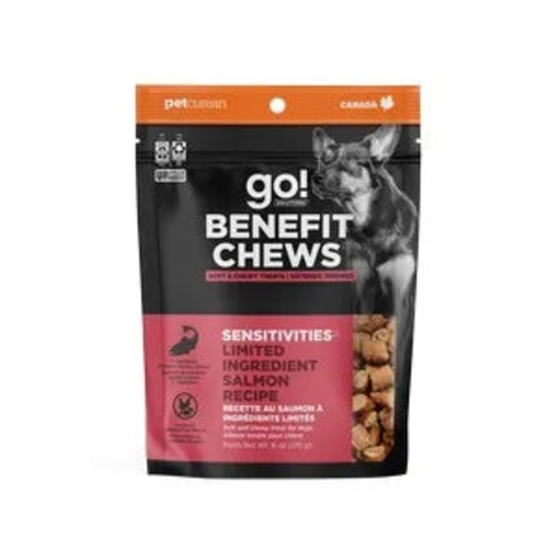 Go! Benefit Chews SENSITIVITIES LIMITED INGREDIENT SALMON DOG TREATS