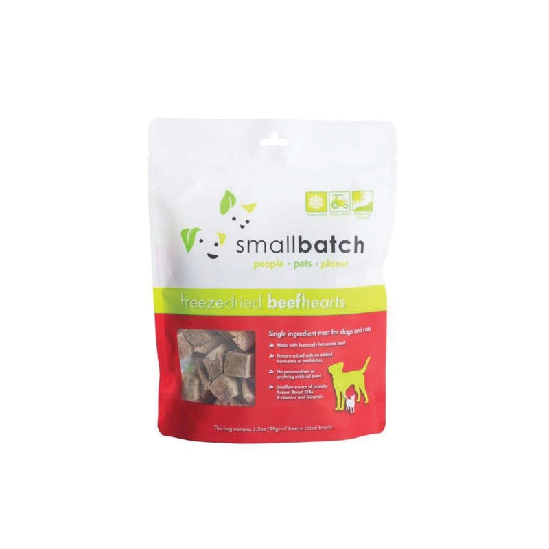 SmallBatch Freeze-Dried Hearts Dog & Cat Treats