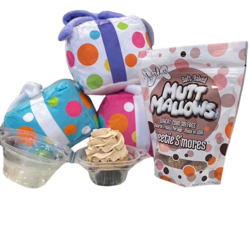 Birthday Pawty Pack (Basic)|Blue|Pink|White|Birthday Cake Bites|Sweet S’mores