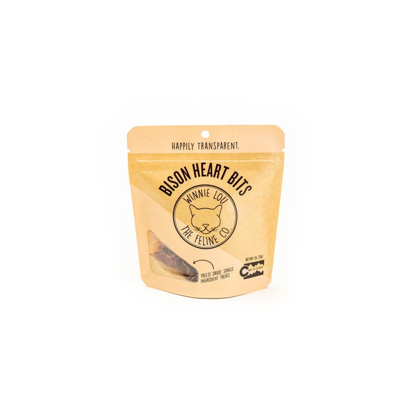 Winnie Lou Bison Bits Cat Treats