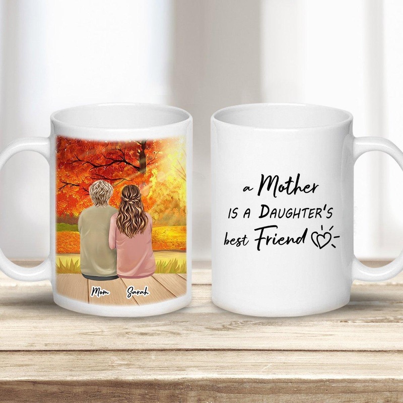 Fall Personalized Mothers Day Coffee Mug
