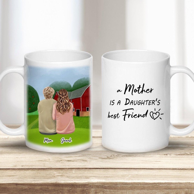 Farm Personalized Mothers Day Coffee Mug